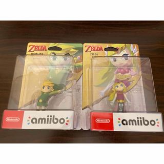 ニンテンドウ(任天堂)の【新品】amiibo 風のタクト　ゼルダの伝説シリーズ リンクとゼルダ姫(ゲームキャラクター)