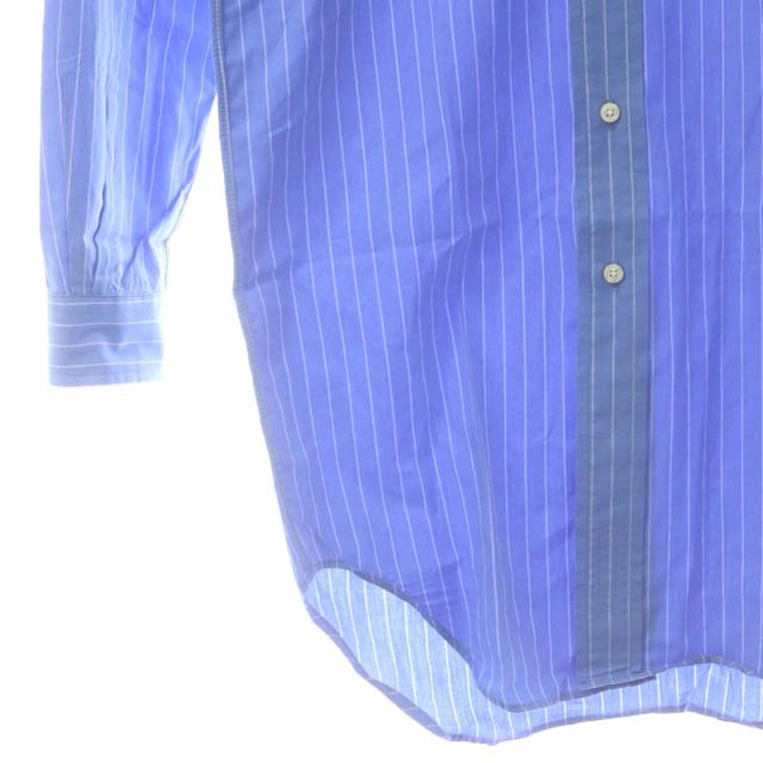INDIVIDUALIZED SHIRTS(インディヴィジュアライズドシャツ)のインディビジュアライズドシャツ ワイシャツ カッター 長袖 14 S 青 白 メンズのトップス(シャツ)の商品写真