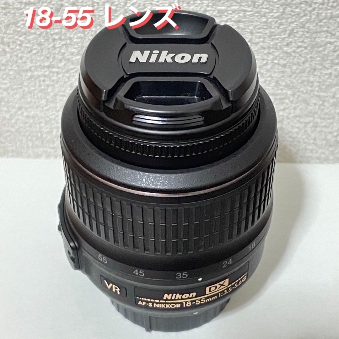 ★ Nikon D60 18-55 VR kit 一眼レフ　カメラ　レンズセット