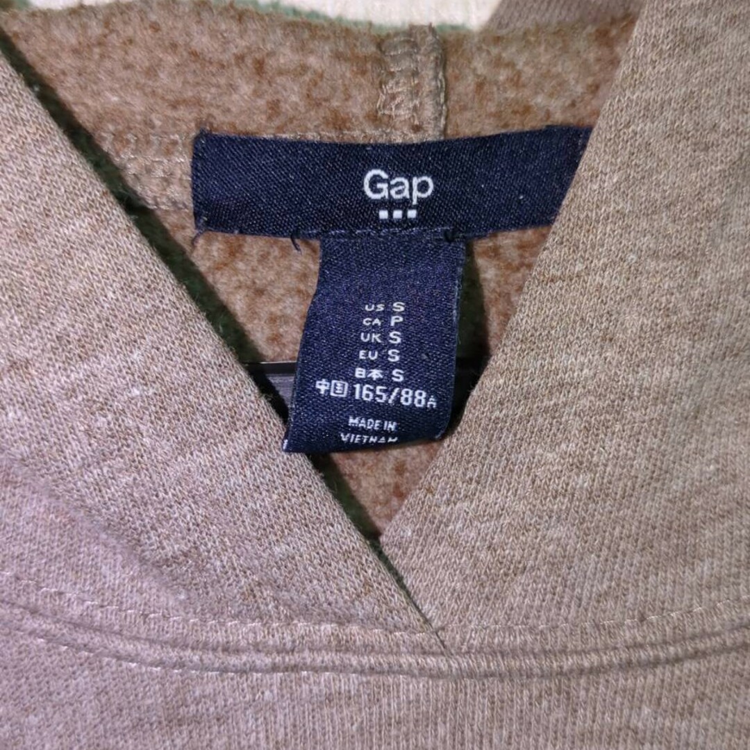 GAP(ギャップ)の【GAP】ギャップ パーカー トップス 大人気 ブラック S 古着 セール中 レディースのトップス(パーカー)の商品写真