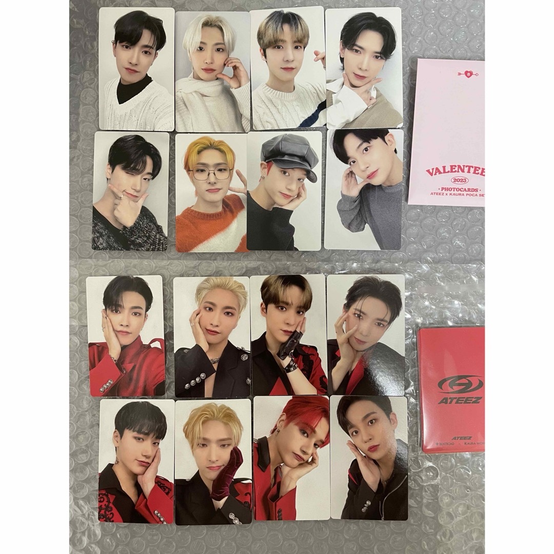 ATEEZ トレカ40枚 beatroad パジャマ 花びら コンプリート ATEEZ トレカ40枚 beatroad パジャマ 花びら コンプリート