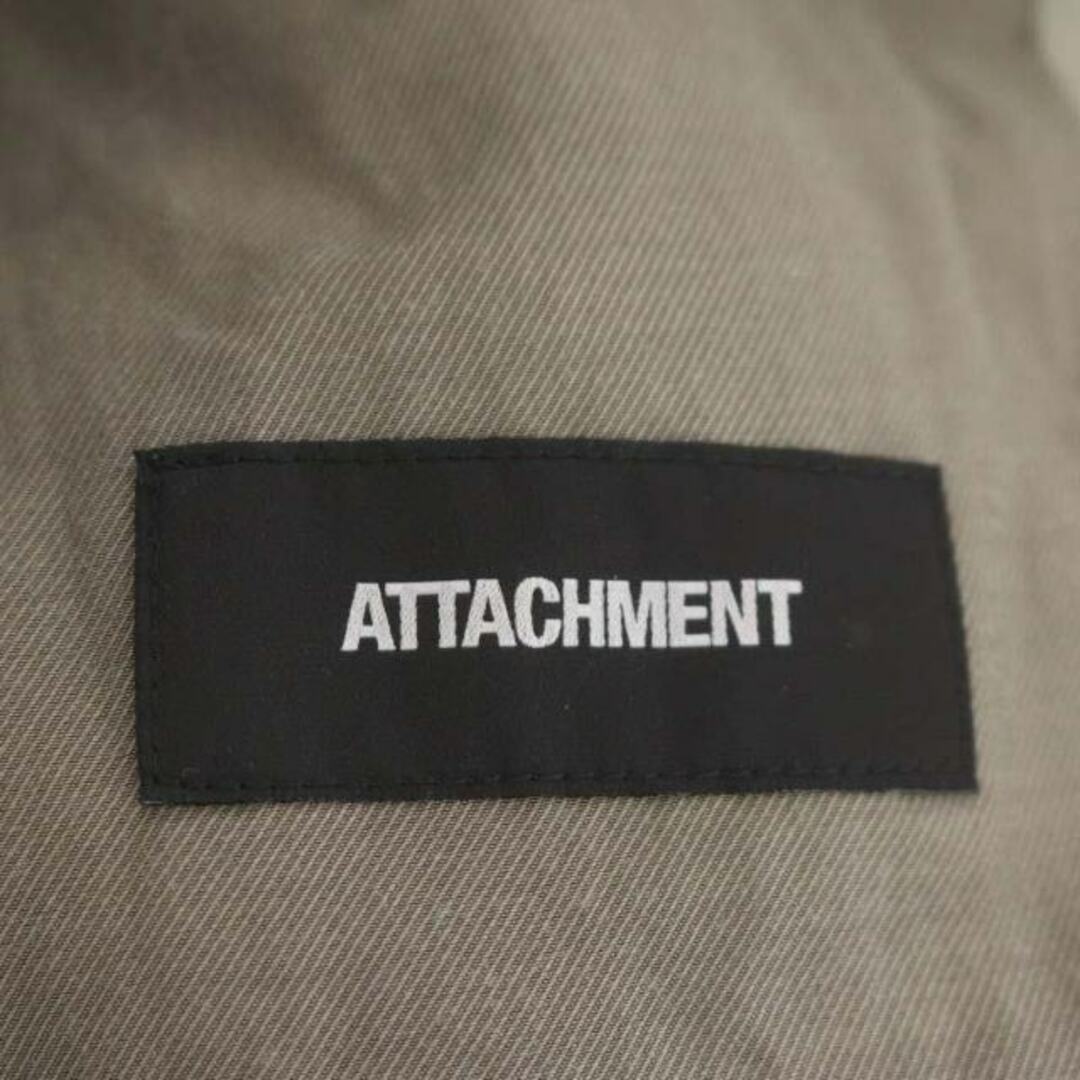 ATTACHIMENT(アタッチメント)のアタッチメント Ny/Coストレッチタッサー ステンカラーコート スプリング メンズのジャケット/アウター(ステンカラーコート)の商品写真