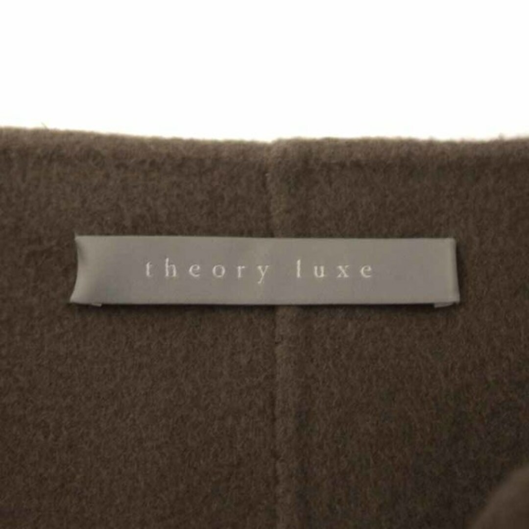 Theory luxe(セオリーリュクス)のセオリーリュクス 22AW LIGHT REVER KLARA 38 M 茶 レディースのスカート(ひざ丈スカート)の商品写真