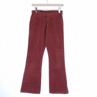 リー(Lee)のリー LEE JEANS コーデュロイパンツ ワイド 15 M 赤 レッド(その他)