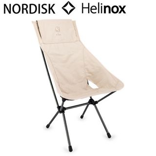 ノルディスク(Nordisk)のノルディスク×ヘリノックス  コラボ　ラウンジチェア　レア品　ほぼ未使用(テーブル/チェア)