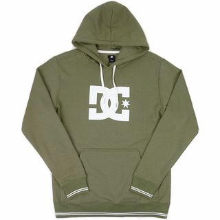 ディーシーシューズ(DC SHOES)のDC SHOE USA ロゴプリント プルオーバーパーカー XL(パーカー)