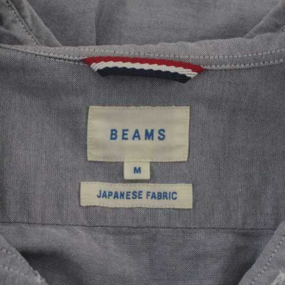 BEAMS(ビームス)のビームス BEAMS ボタンダウンシャツ カジュアルシャツ 半袖 M 靑 メンズのトップス(シャツ)の商品写真
