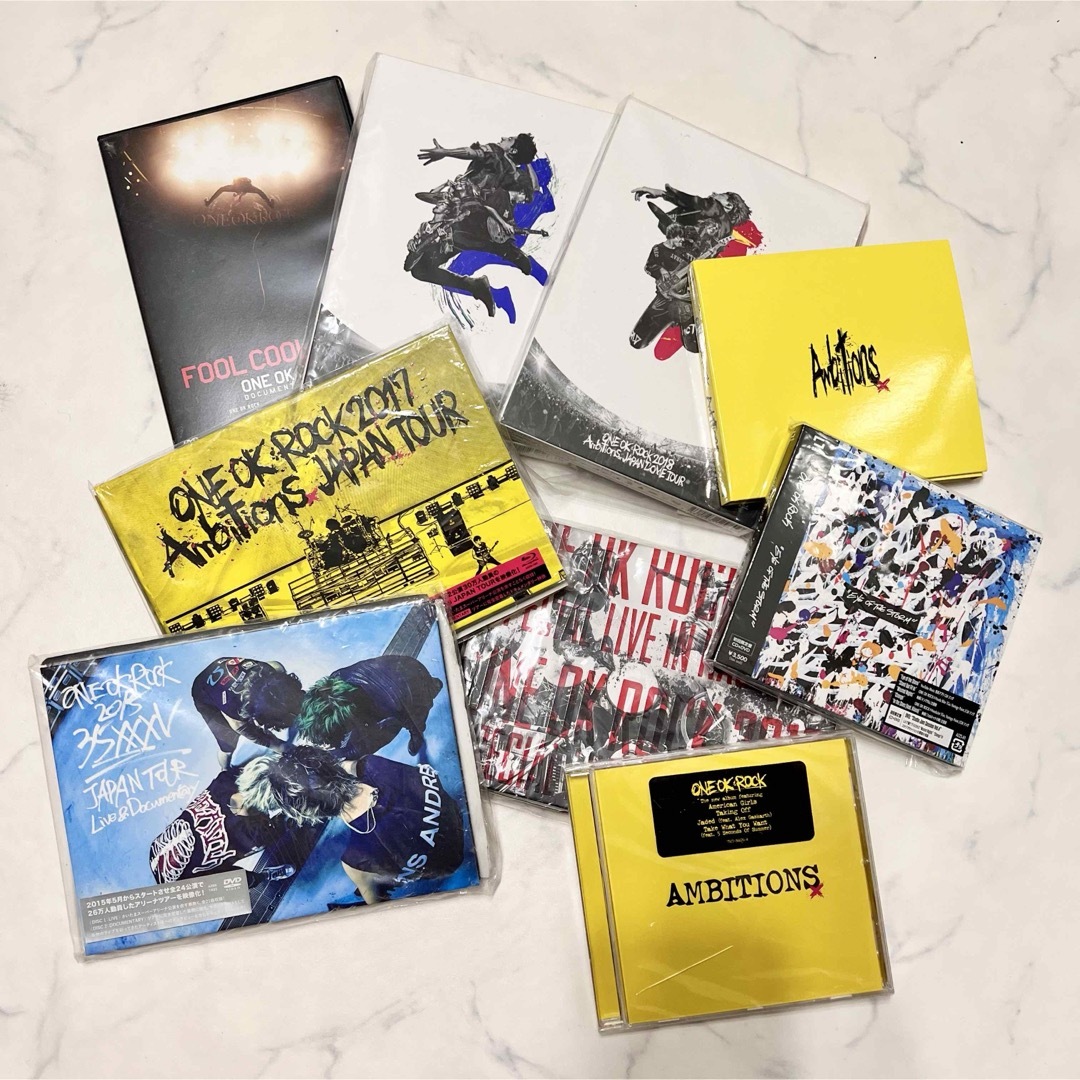 ONE OK ROCK ライブDVD＆CD-