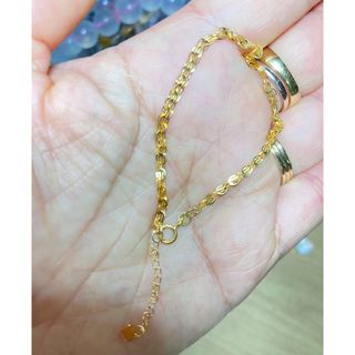 ジュエリーツツミ(JEWELRY TSUTSUMI)の本日だけのお値段です）ジュエリーツツミK 18金デザインブレスレットです(ブレスレット/バングル)