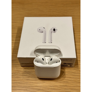 アップル(Apple)のAirPods MMEF2J/A APPLE アップル イヤホン　ジャンク品(ヘッドフォン/イヤフォン)