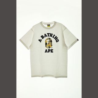 アベイシングエイプ(A BATHING APE)のA BATHING APE Forest Camo College Tee (Tシャツ/カットソー(七分/長袖))