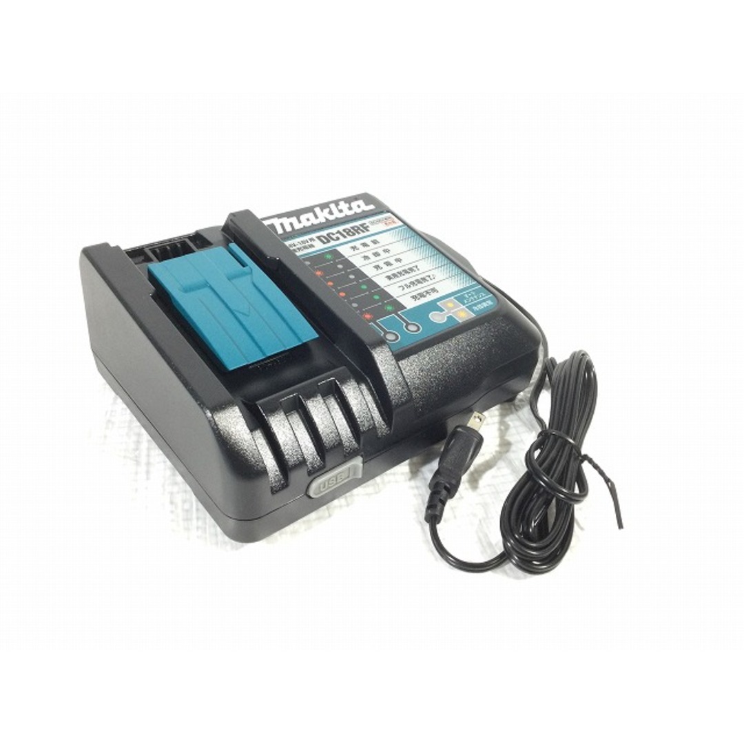 ☆極美品2個セット☆makita マキタ 14.4V/18V用 急速充電器 DC18RF リチウムイオンバッテリー用 バッテリーチャージャー 83797