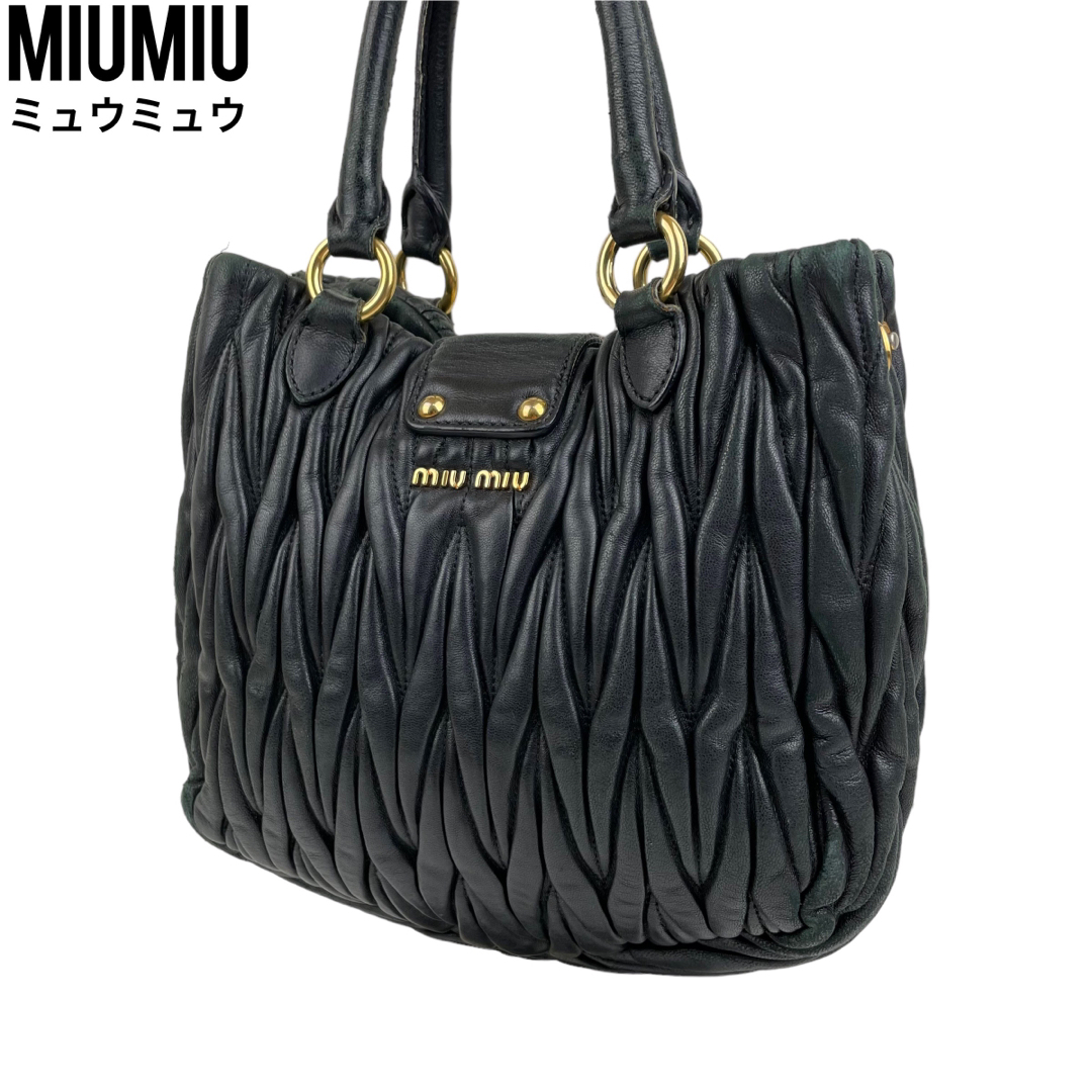 MIUMIU バッグ ブラック 黒