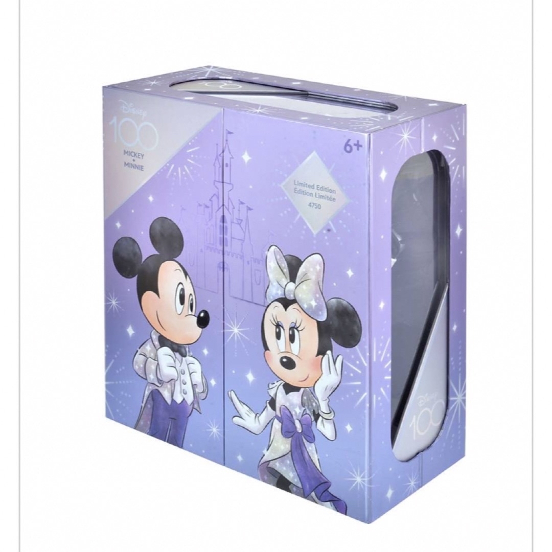 Disney(ディズニー)のミッキー　ミニー　フィギュアセット　Disney100 エンタメ/ホビーのおもちゃ/ぬいぐるみ(キャラクターグッズ)の商品写真