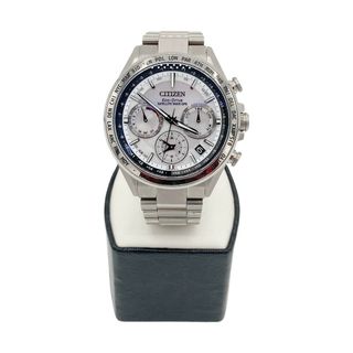 シチズン(CITIZEN)の〇〇CITIZEN シチズン ATTESA アテッサ ACTライン ソーラー電波GPS 腕時計 CC4010-80A シルバー(腕時計(アナログ))