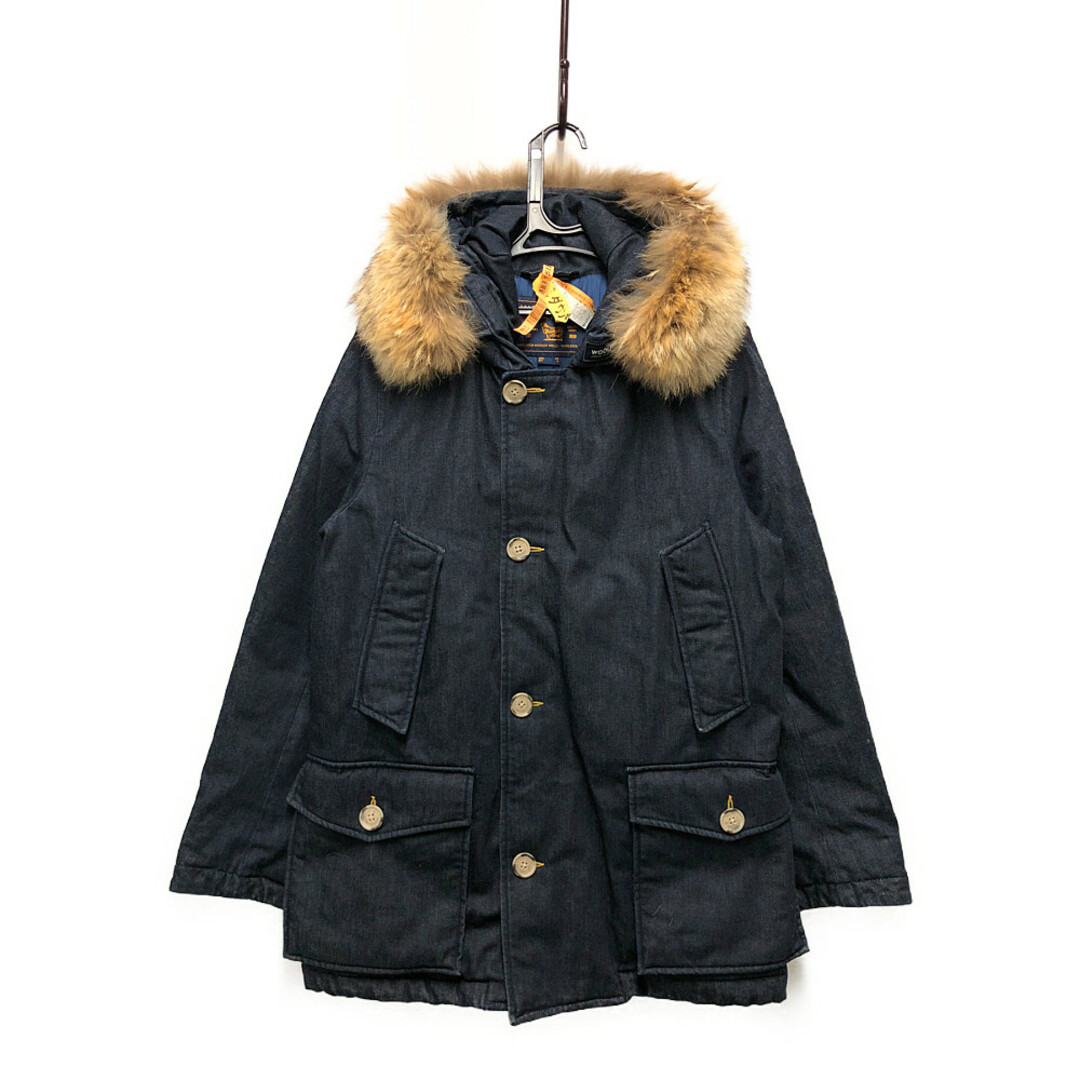 WOOLRICH(ウールリッチ)のWOOLRICH ウールリッチ 品番 1402063 デニム アークティック パーカー ダウンジャケット インディゴ サイズXS 正規品 / 33153 メンズのジャケット/アウター(ダウンジャケット)の商品写真