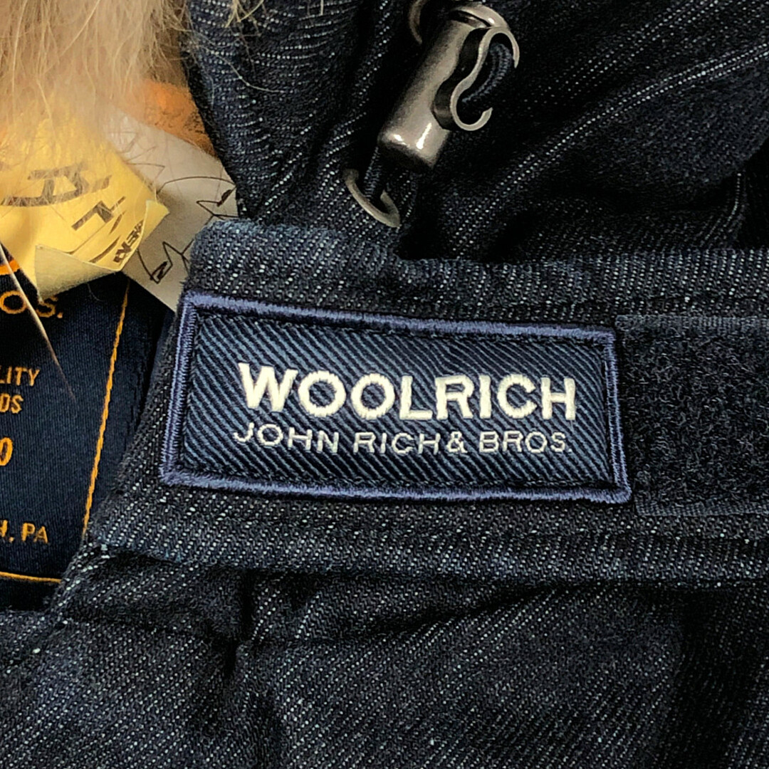 WOOLRICH(ウールリッチ)のWOOLRICH ウールリッチ 品番 1402063 デニム アークティック パーカー ダウンジャケット インディゴ サイズXS 正規品 / 33153 メンズのジャケット/アウター(ダウンジャケット)の商品写真