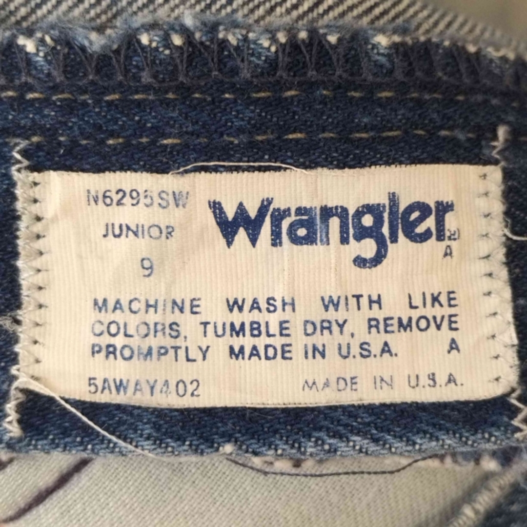 Wrangler(ラングラー)のWrangler(ラングラー) 80S JONIOR ジッパーフライデニム メンズのパンツ(デニム/ジーンズ)の商品写真