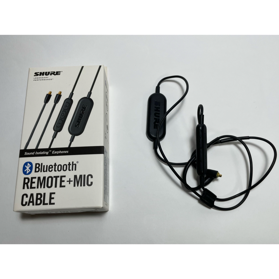 SHURE SE215SPE-A & RMCE-BT1 スマホ/家電/カメラのオーディオ機器(ヘッドフォン/イヤフォン)の商品写真