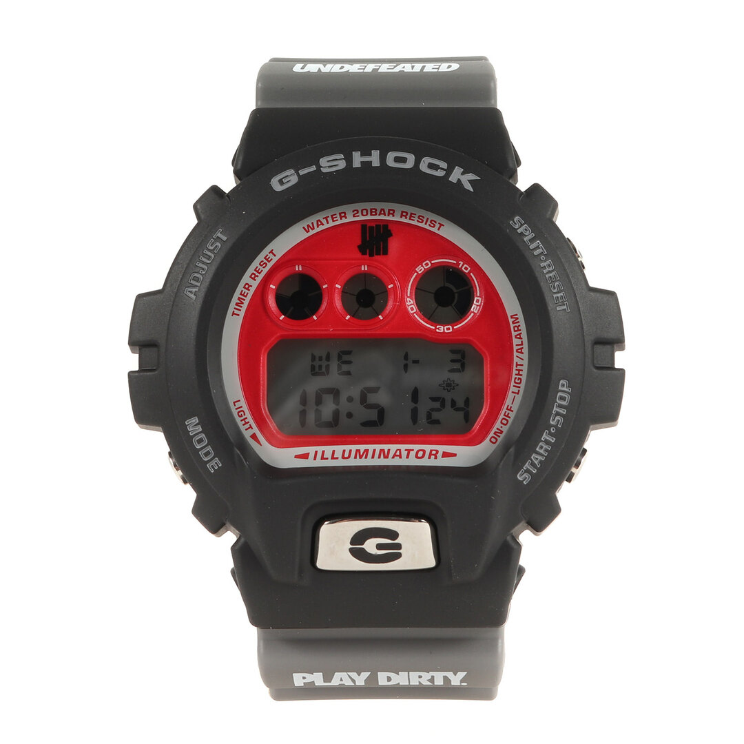 UNDEFEATED(アンディフィーテッド)のUNDEFEATED アンディフィーテッド G-SHOCK DW-6900UD-1JF 腕時計 ウォッチ デッドストック ブラック 黒 CASIO カシオ コラボ アイテム【メンズ】 メンズの時計(腕時計(デジタル))の商品写真