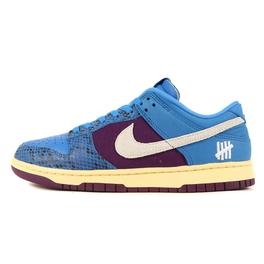 UNDEFEATED(アンディフィーテッド)の美品 UNDEFEATED アンディフィーテッド サイズ:27.5cm 21SS NIKE DUNK LOW SP 5 ON IT DUNK VS AF1 PACK (DH6508-400) ナイキ ダンク ロー シグナルブルー ホワイト US9.5 ローカット スニーカー コラボ シューズ 靴【メンズ】【中古】 メンズの靴/シューズ(スニーカー)の商品写真