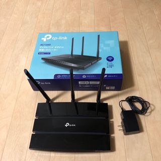 ティーピーリンク(TP-Link)のTP-LINK デュアルバンド ARCHER C1200(PC周辺機器)