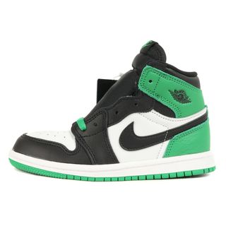 ナイキ(NIKE)の新品 NIKE ナイキ サイズ:16.0cm JORDAN 1 RETRO HIGH OG TD LUCKY GREEN (FD1413-031) ジョーダン1 レトロ ハイ ブラック ラッキーグリーン TD(キッズ) 10C スニーカー 子供靴【メンズ】(スニーカー)