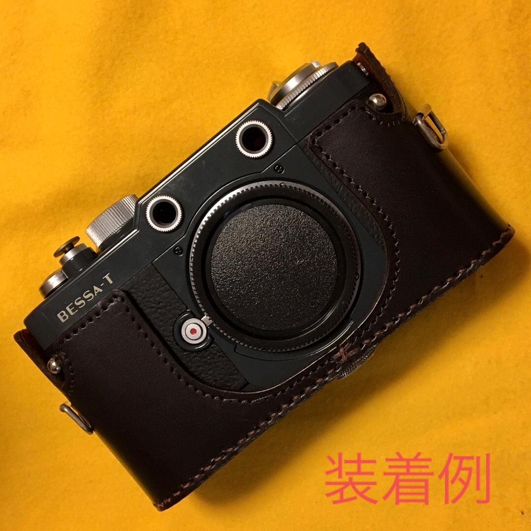 フィルムカメラvoigtlander ベッサ ヒラノレザーケース HIRANOハンドメイド