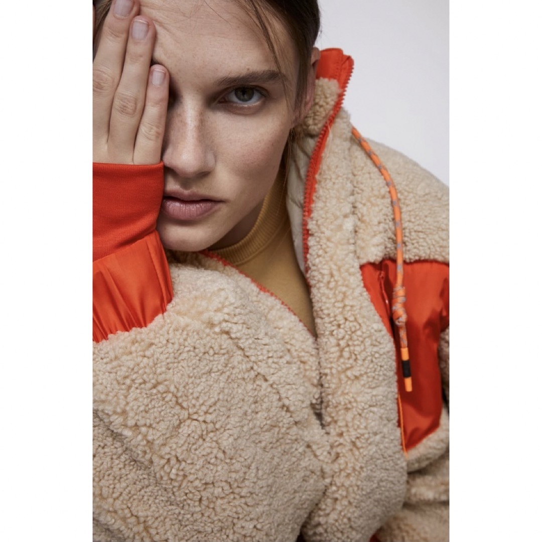 ZARA - 新品☆ZARA ザラ ボアジャケット アウター Sの通販 by ZARA - 新品☆ZARA ザラ ボアジャケット アウター Sの通販 by