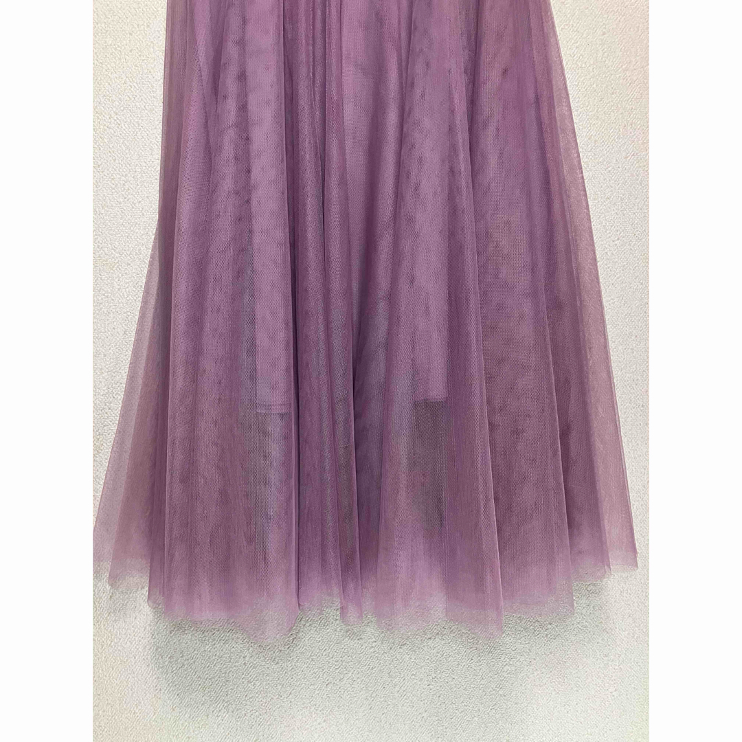 レディース シースルー ロングスカート Mサイズ レディースのスカート(ロングスカート)の商品写真