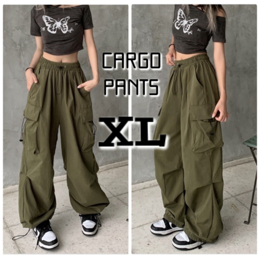 ワークパンツ カーゴパンツ レディース ダンス ストリート XL - パンツ