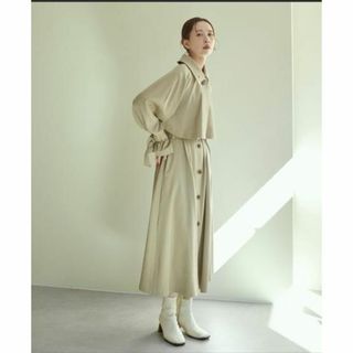 ナチュラルクチュール(natural couture)の【美品】natural couture マルチWAYステンカラーコート(トレンチコート)