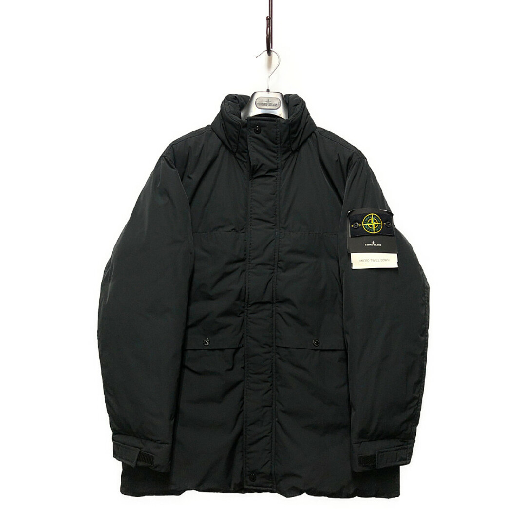 STONE ISLAND ストーンアイランド 品番 791541726 MICRO TWILL DOWN ダウンジャケット ブラック サイズL 正規品  / 33148 | フリマアプリ ラクマ