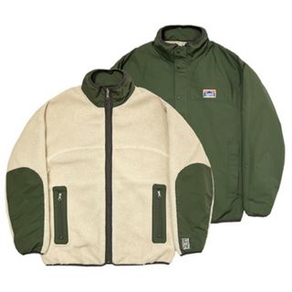 スタカリ　SD Reversible Fleece Jacket ベージュ Ｌ(ブルゾン)