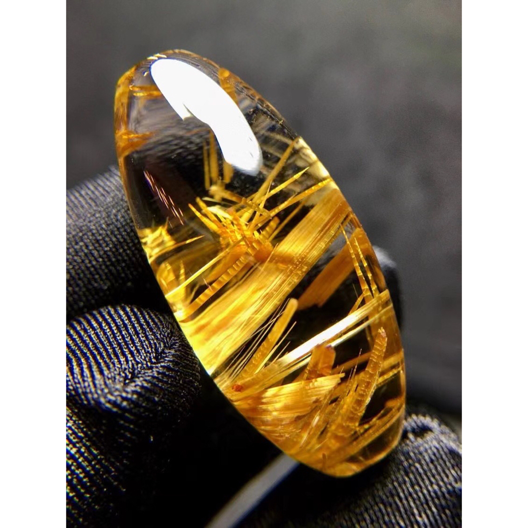天然】タイチンクオーツ ルース 16mm - 素材/材料 天然】タイチンクオーツ ルース 16mm - 素材/材料