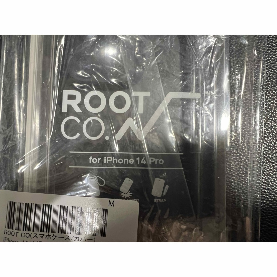 iPhoneケース新品　ROOT CO. ルートコー iPhone14Pro用　ブラック