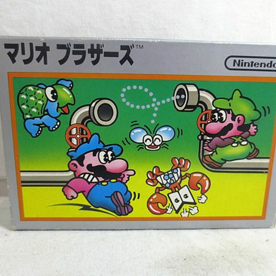 美品 任天堂 ファミコン FC マリオブラザーズ 銀箱 美品 任天堂 ファミコン FC マリオブラザーズ 銀箱