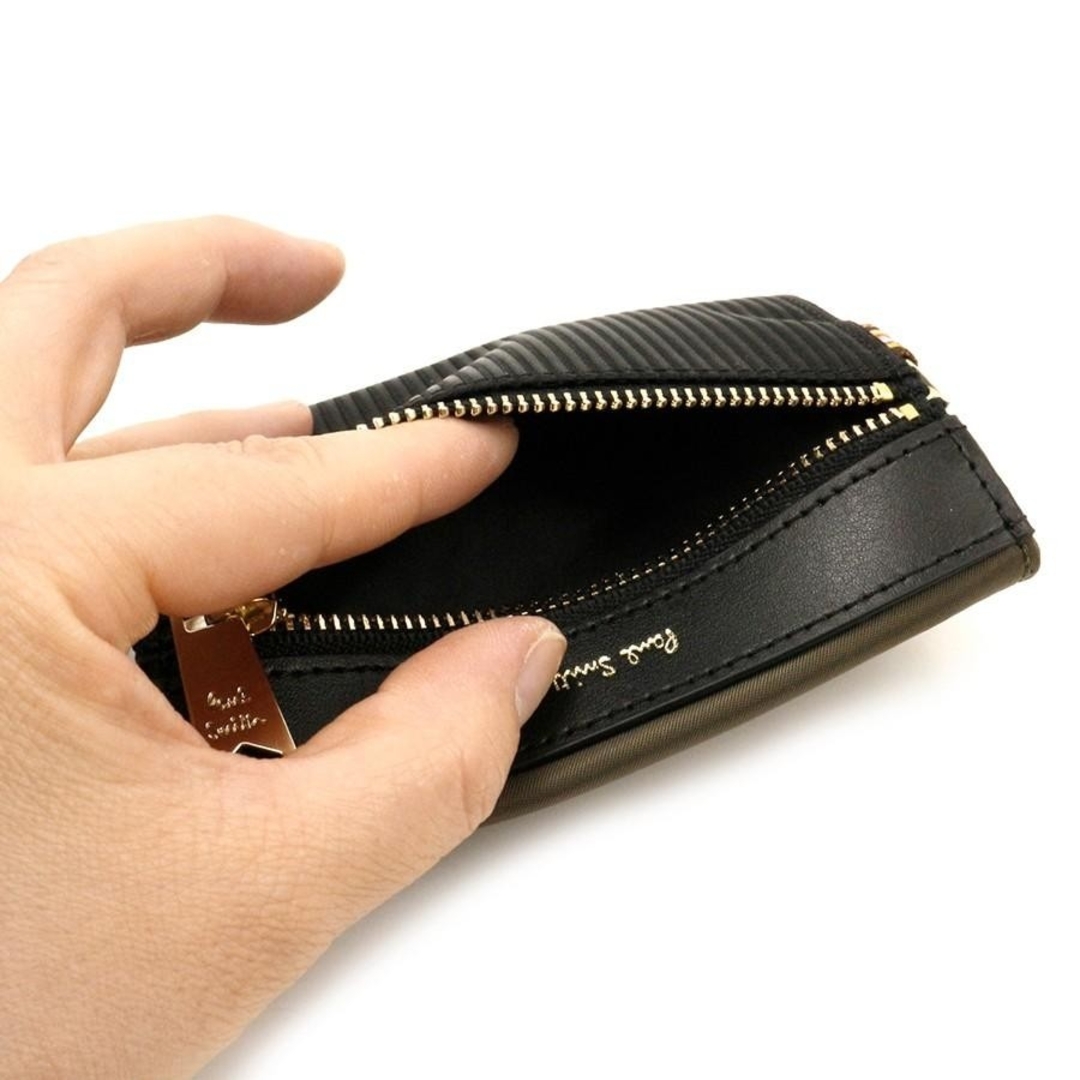 Paul Smith(ポールスミス)のポールスミス 折り財布 ウォレットポーチ マルチケース ナイロン 小銭入れ 黒色 メンズのファッション小物(折り財布)の商品写真