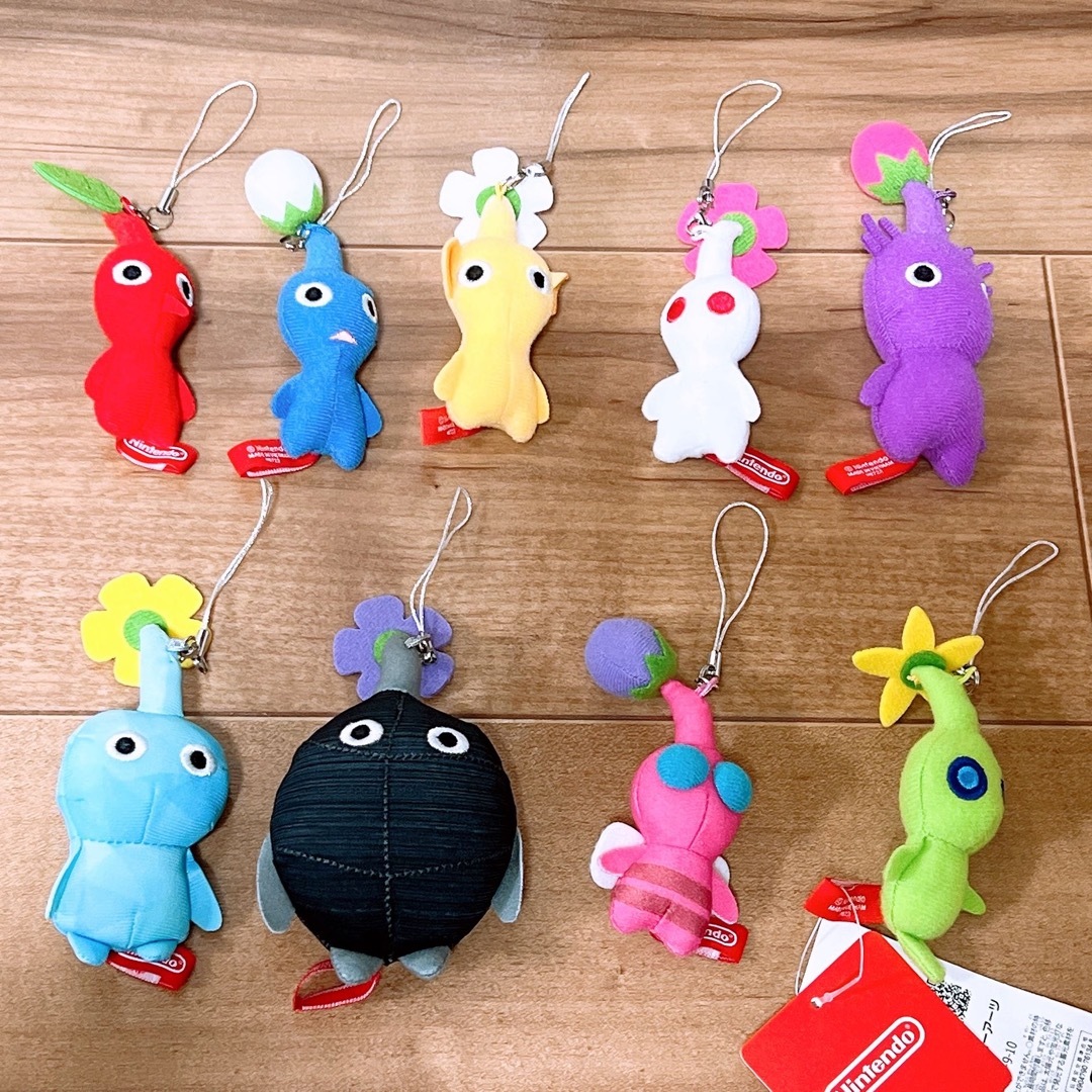 任天堂(ニンテンドウ)の✨ピクミンマスコット全種✨ エンタメ/ホビーのおもちゃ/ぬいぐるみ(キャラクターグッズ)の商品写真