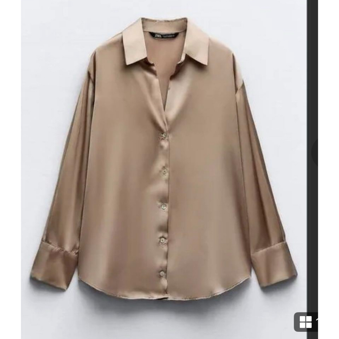 ZARA(ザラ)のZARAエレガントシャツ レディースのトップス(シャツ/ブラウス(長袖/七分))の商品写真