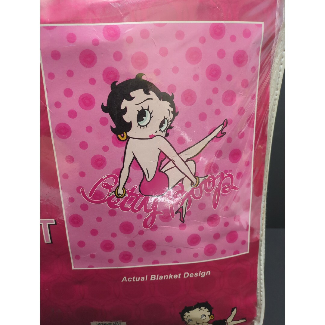新品未使用!!ベティちゃん☆ピンク☆毛布?ブランケット☆bettyboop 新品未使用!!ベティちゃん☆ピンク☆毛布?ブランケット☆bettyboop