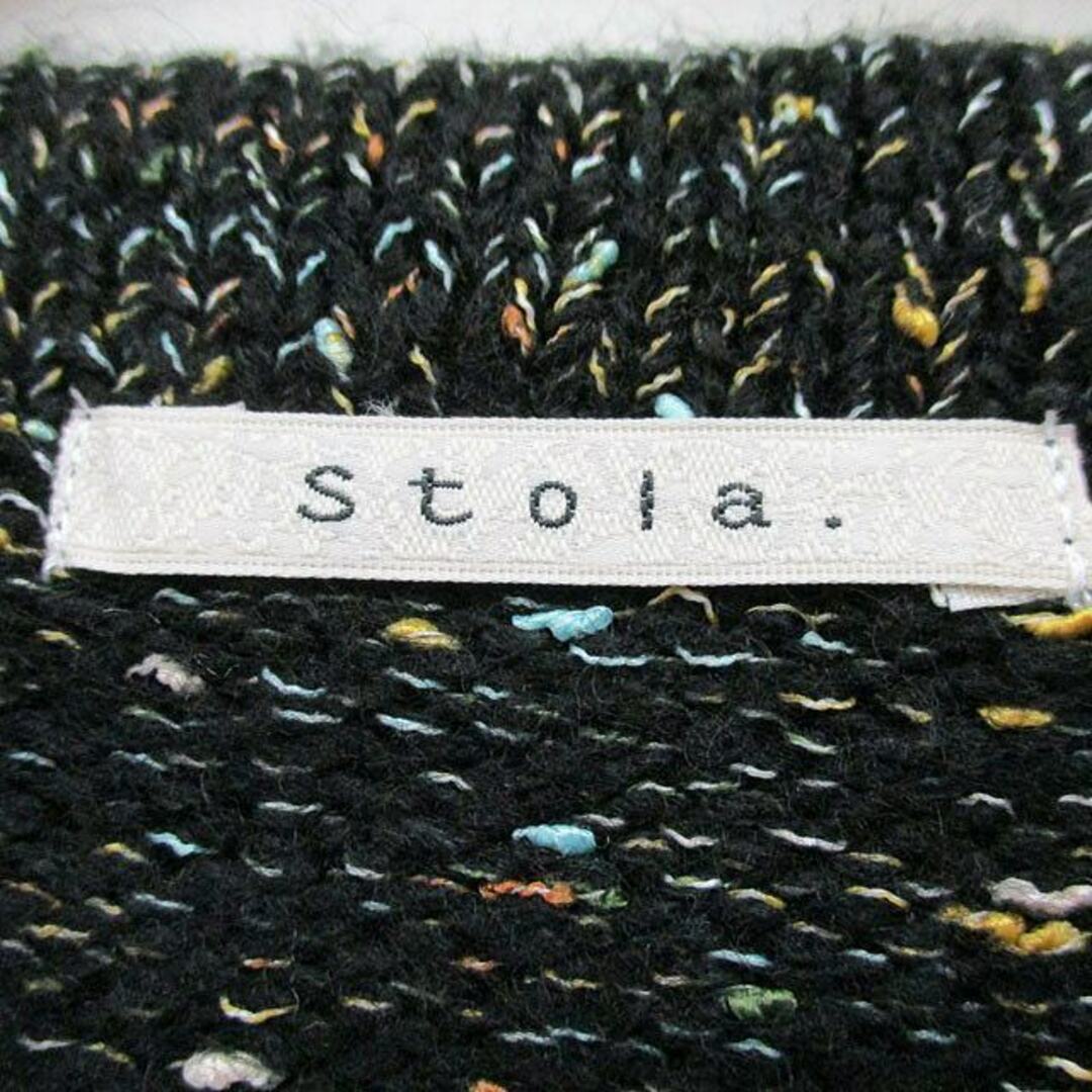 Stola.(ストラ)のストラ Stola. ニット セーター 長袖 カラーネップ シンプル F レディースのトップス(ニット/セーター)の商品写真