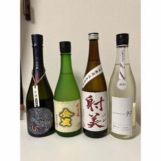 産土,金雀,射美,寒菊4本セット(720ml)(日本酒)