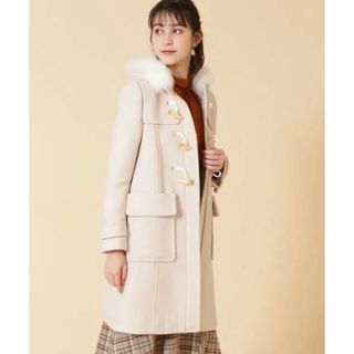 ジルバイジルスチュアート(JILL by JILLSTUART)のJILL by JILLSTUART ジルバイ フロッシーモッサダッフルコート(ダッフルコート)