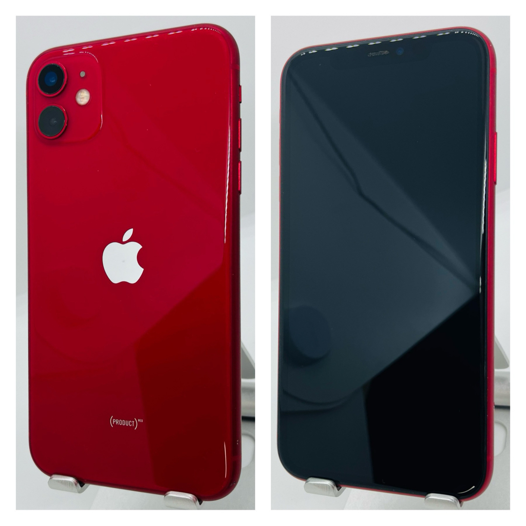 新品電池　iPhone 11 (PRODUCT)RED 256GB SIMフリー