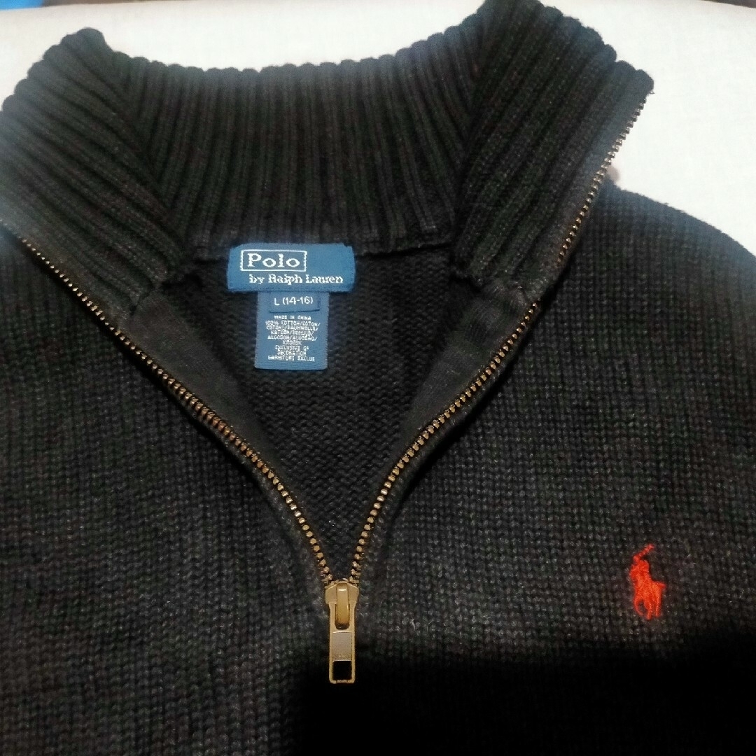 POLO RALPH LAUREN(ポロラルフローレン)の【のぶじゅん様専用】POLO RALPH LAUREN ハーフジップニット レディースのトップス(ニット/セーター)の商品写真