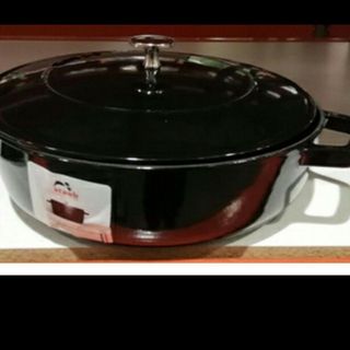 ［匿名配送］STAUB　ブレイザー・ソテーパン　26㎝　シャイニーブラック