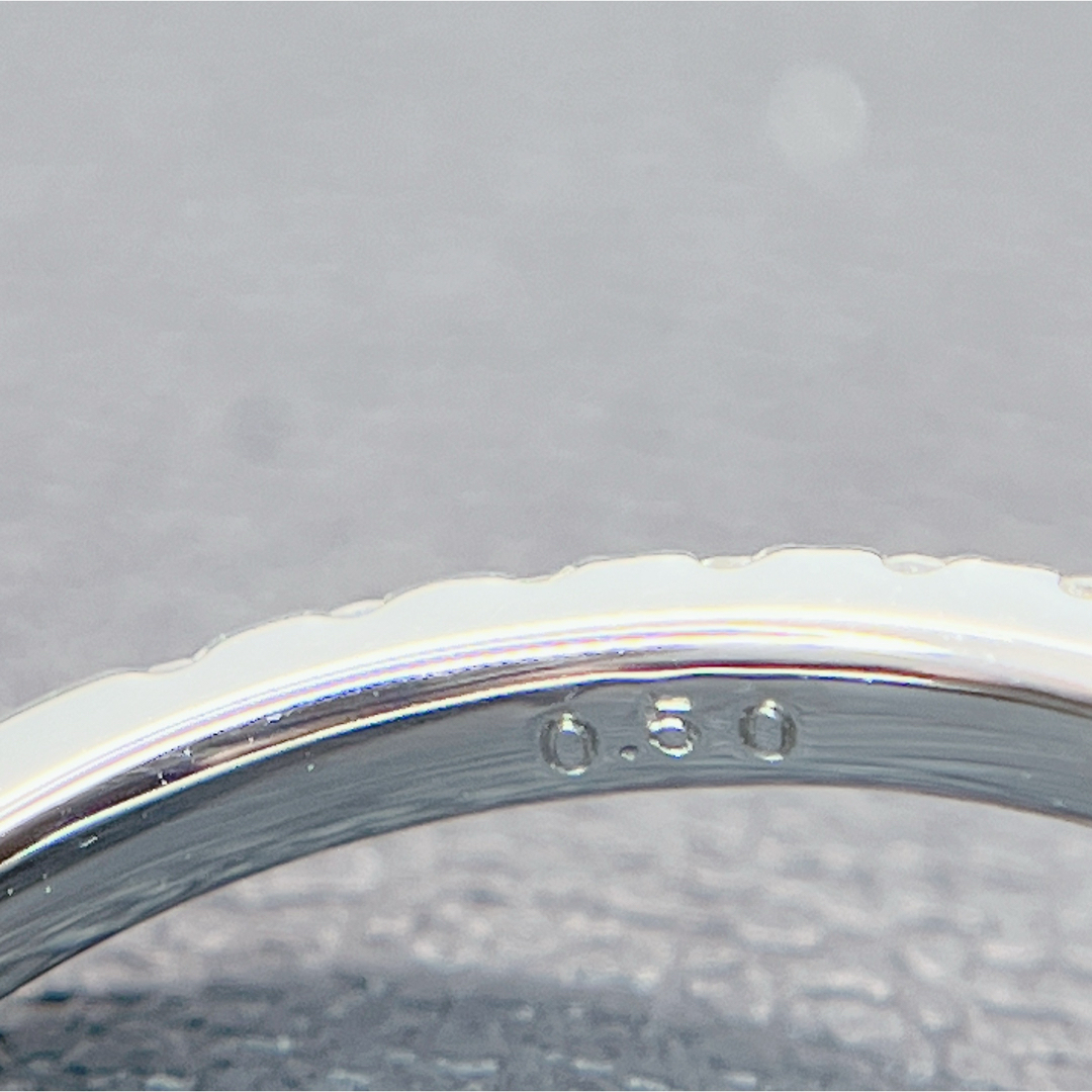 リング 天然トルマリン 希少 0.761ct 天然ダイヤモンド　0.5c レディースのアクセサリー(リング(指輪))の商品写真