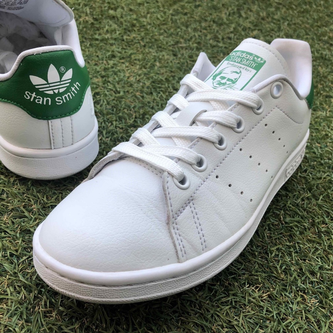 美品23 adidas STANSMISTH アディダス スタンスミスHW612