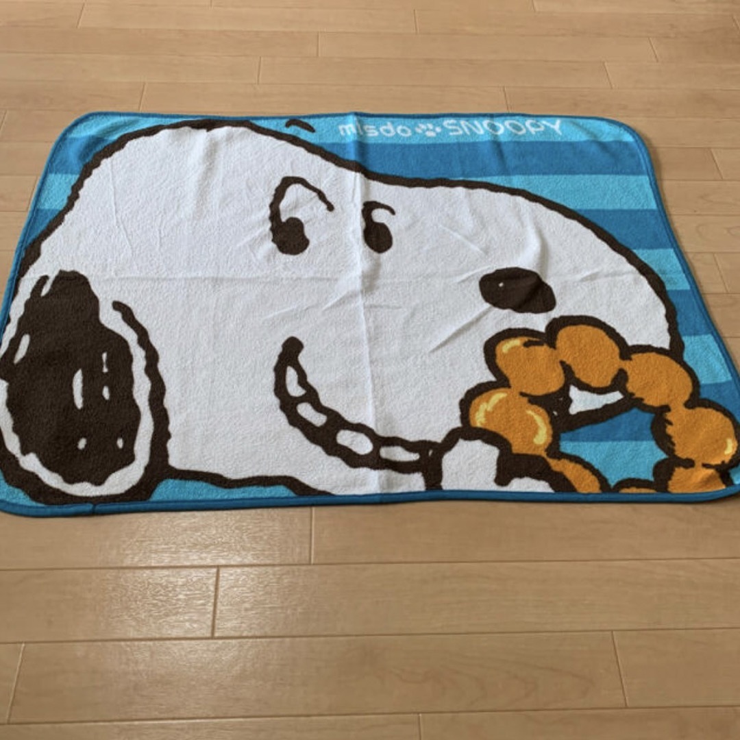 SNOOPY(スヌーピー)のミスド・SNOOPYひざ掛け キッズ/ベビー/マタニティのこども用ファッション小物(おくるみ/ブランケット)の商品写真